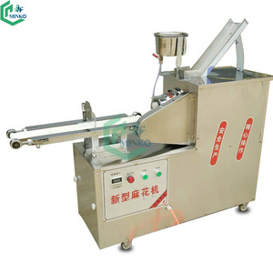 Chinese Pretzel Doughnut Making Machine snack maker for fried dough twist twist making machine