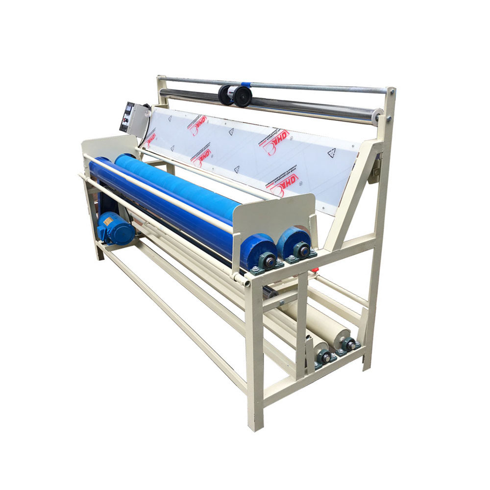 Fabric Textile Dyeing Machine/Fabric Cloth Roll Inspection Machine With Edge-aligning System