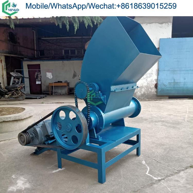 eps foam plastic melting densifier recycle machine salad plastic lid styrofoam lump melter thermoforming to bricks