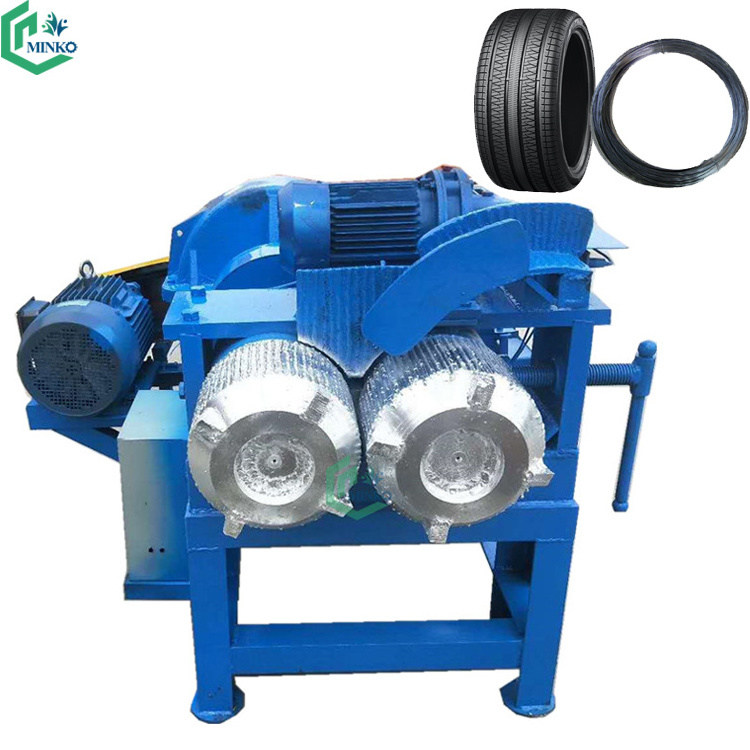 Efficient tyre rim steel wire removal separator tire bead wire remover machine