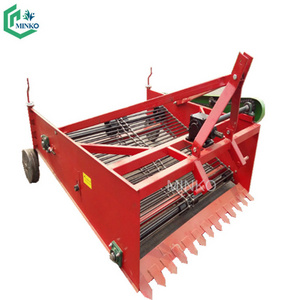 china potato digger 1 row sweet potato carrot harvesting machine walk-behind with tractor