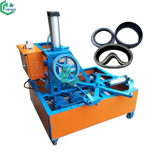 semi-automatic waste tire cutter recycling plant tyre tread cutting line pakistan