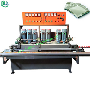 manual glass edging polisher with water portable round glass edge polishing machine