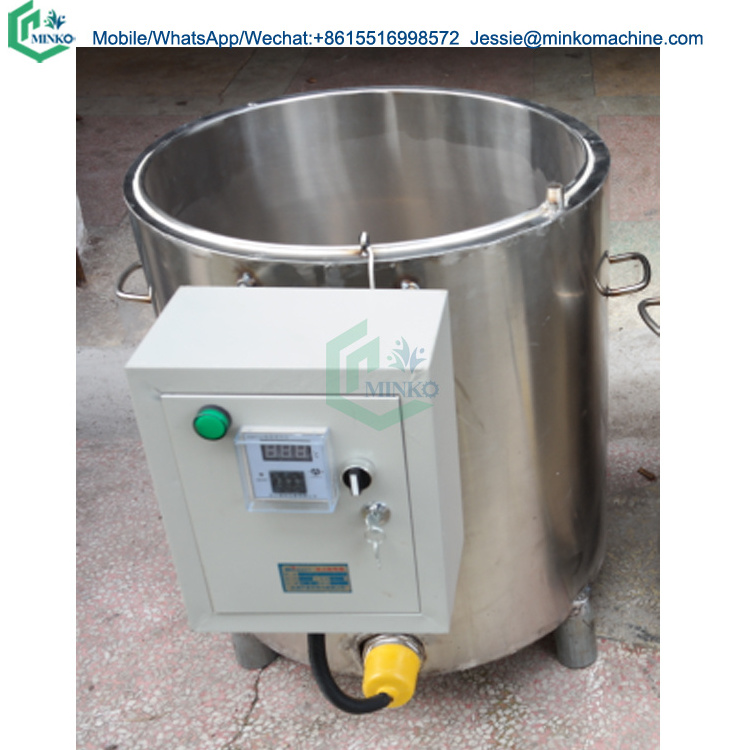 industrial paraffin wax melting machine stainless steel electric wax melter for candle making