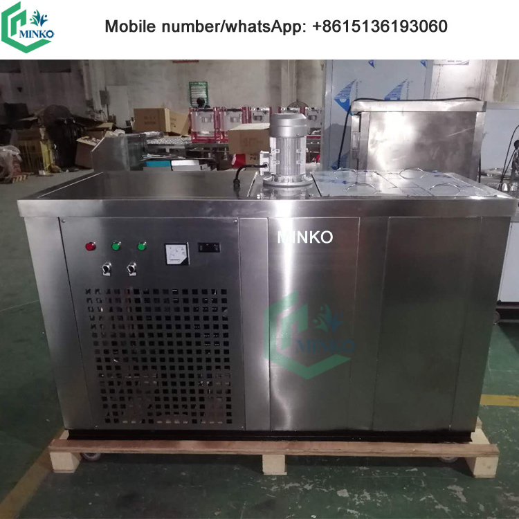 commercial direct cooling ice making block ice maker machine 1 kg