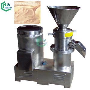 high capacity tomato sauce processing machine grinding machine peanut butter making colloid mill machine