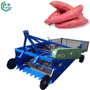 self-propelled 1 row potato digger digging machine sweet potato carrot harvester