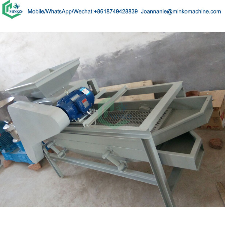 Almond peanut walnut cracker peeling machine almond shelling  shell kernel separator almond nut cutting machine