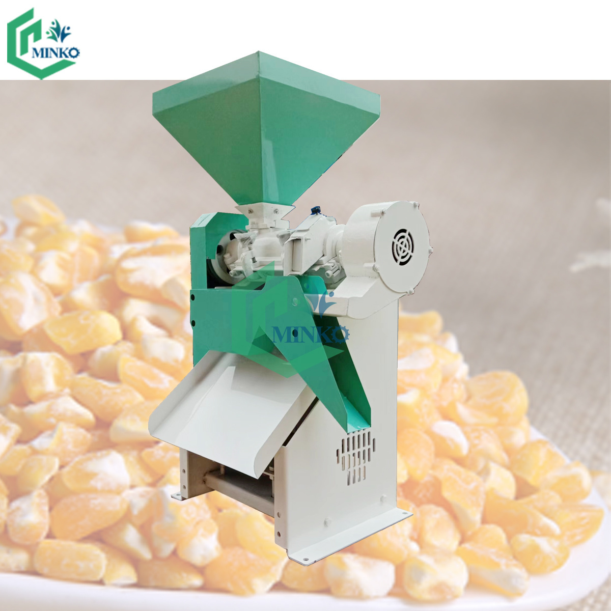 industrial maize peeling machine corn degerminator peel corn rice wheat husks machine