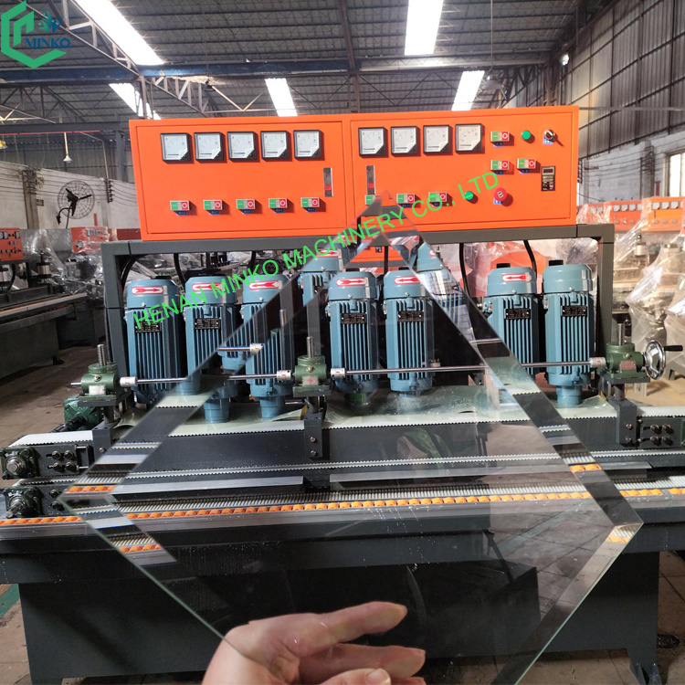 cnc stained glass edging glass edger grinding portable glass grinder beveling polishing machine