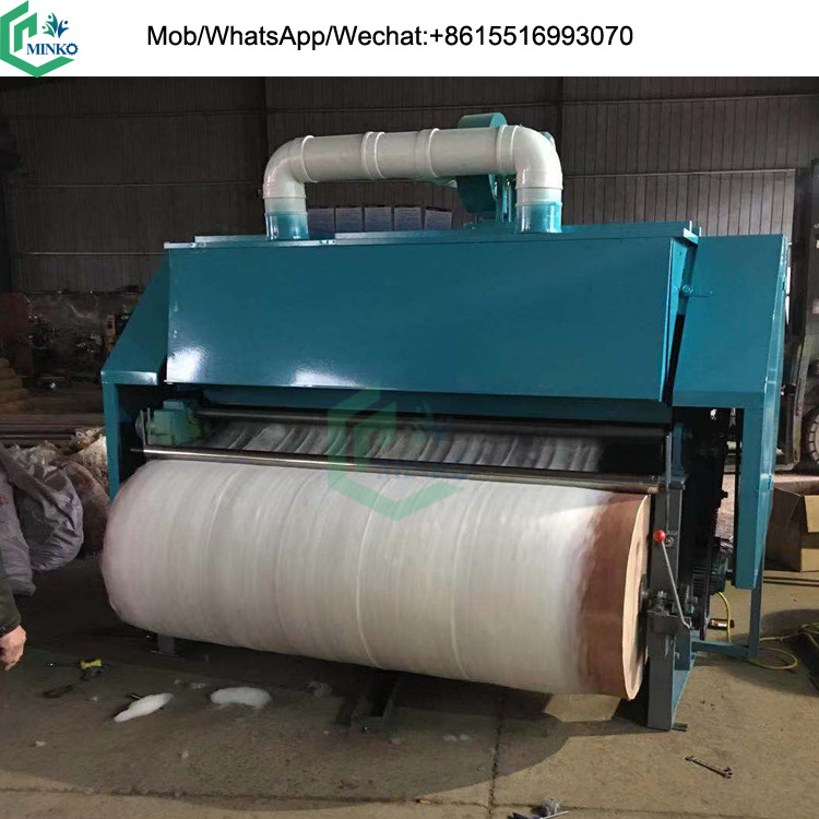 waste cotton spinning recycling machine hand sheep wool sliver carding machines