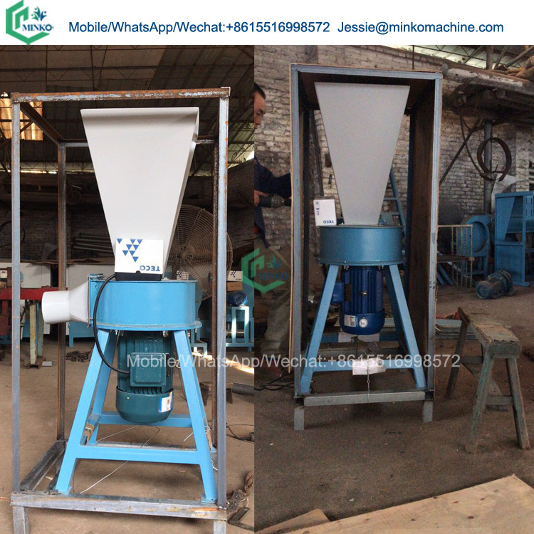 Factory recommendation vertical eps foam shredder sponge cutting shredding machine