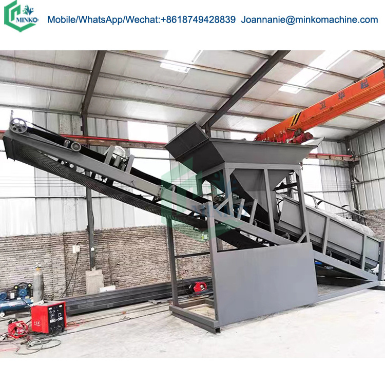 Large industrial sand shaker mobile vibrating sand screen machine sand and stone separator