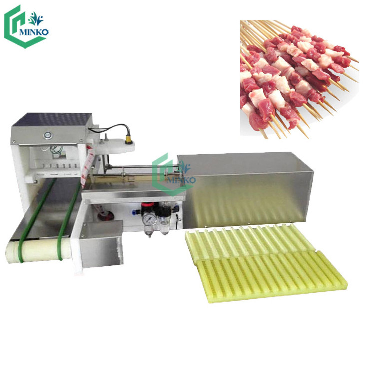 Meat skewer machine adana skewers kebab maker kabab maker meat skewers machine beef meat stick packaging machine