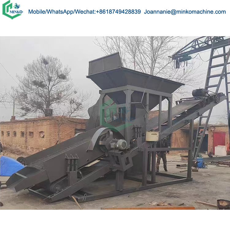 Large industrial sand shaker mobile vibrating sand screen machine sand and stone separator