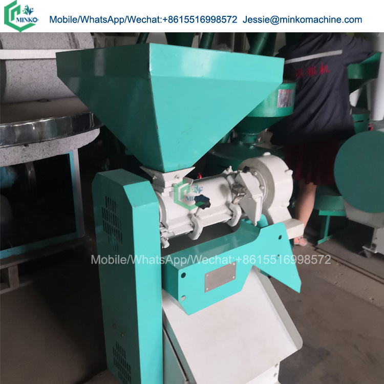 Multifunction maize flour mill grits making machine corn milling machine for zambia