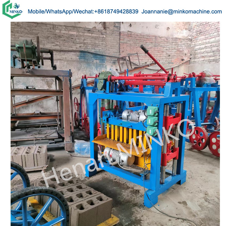 Automatic  block machine egg laying hollow block making machine concrete hollow brick making machine