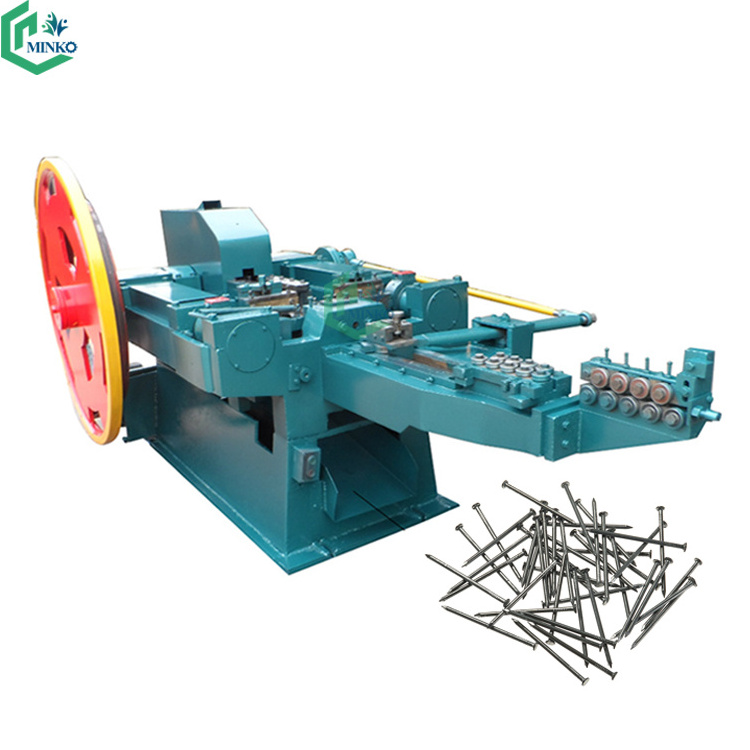 fully automatic nail making plant wire steel nail maker machine