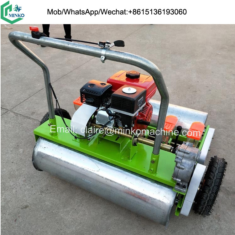 Gasoline drive greenhouse nursery multi seed planter onion seeder machine  tomato radish vegetable planter