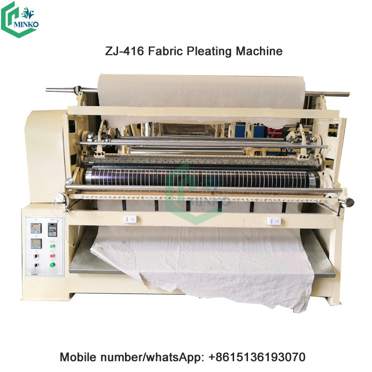 Computerized Cloth Sunray pleating machine textile pleating fabric machine