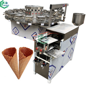 12 heads automatic commercial egg roll maker sugar cone making machine