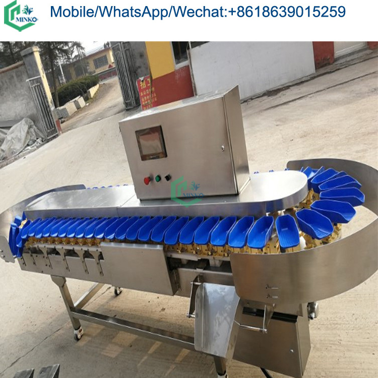 High quality seafood shrimp sorting machine fish sorter machine weight sorter grading machine