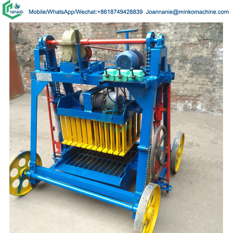 Automatic  block machine egg laying hollow block making machine concrete hollow brick making machine