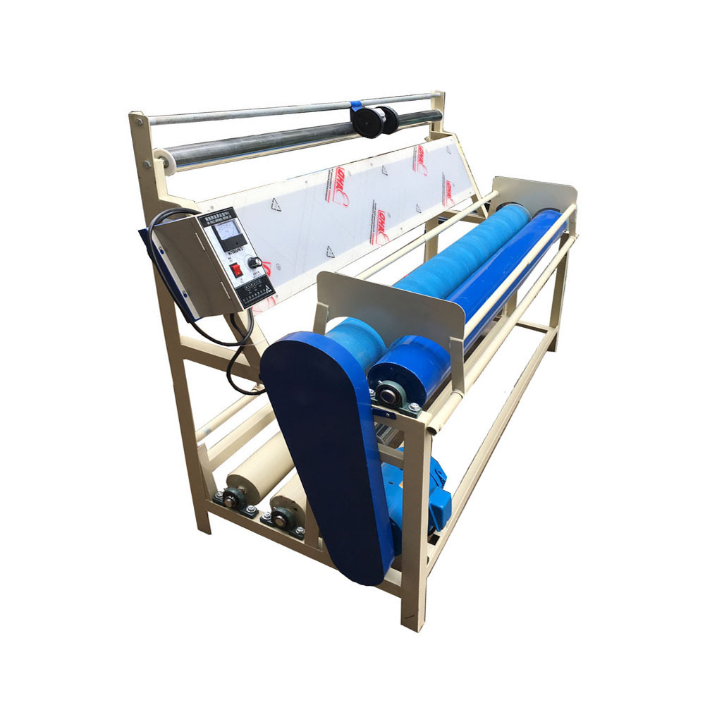 Fabric Textile Dyeing Machine/Fabric Cloth Roll Inspection Machine With Edge-aligning System