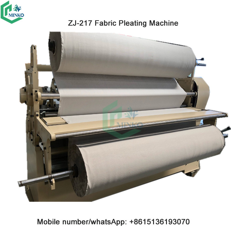 Computerized Cloth Sunray pleating machine textile pleating fabric machine