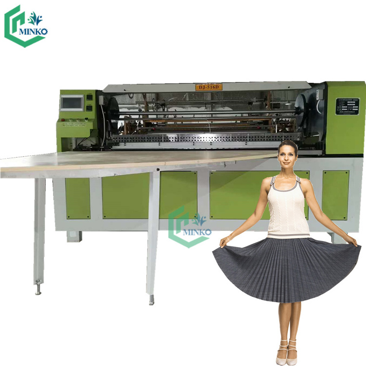 cheap price air filter pleating machine 217 skirt cloth pleater blade pleat machines