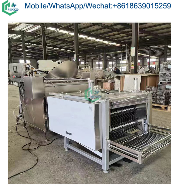 Hot sale chicken plucking machine poultry plucker slaughter line poultry equipment chicken killing and scalding machine