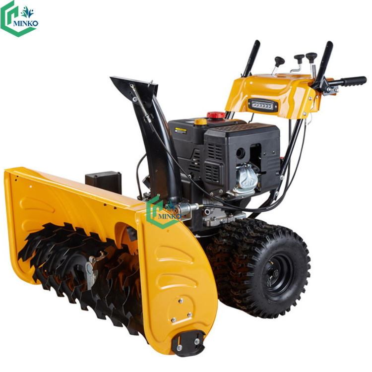 gasoline tractor snow plow 13 hp snow blower snow thrower price