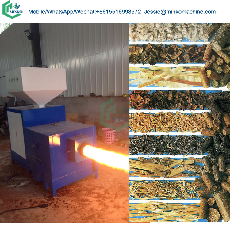 biomass fuel burner wood chips sawdust biomass pellet boiler for industrial biomass steam generator