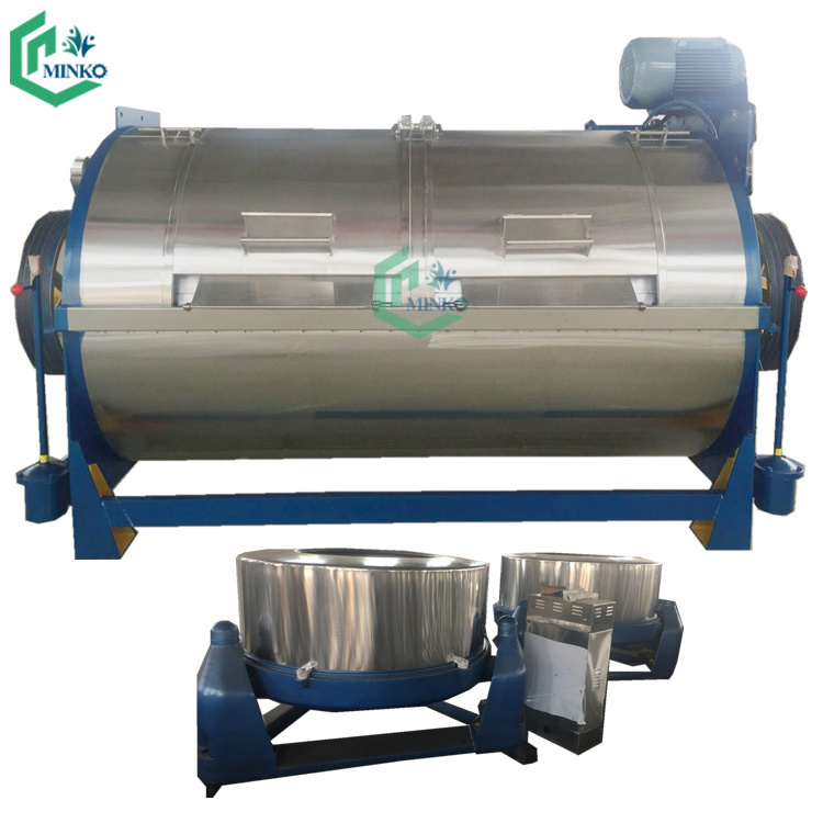 500kg industrial washing and drying machine sheep wool processing machinery