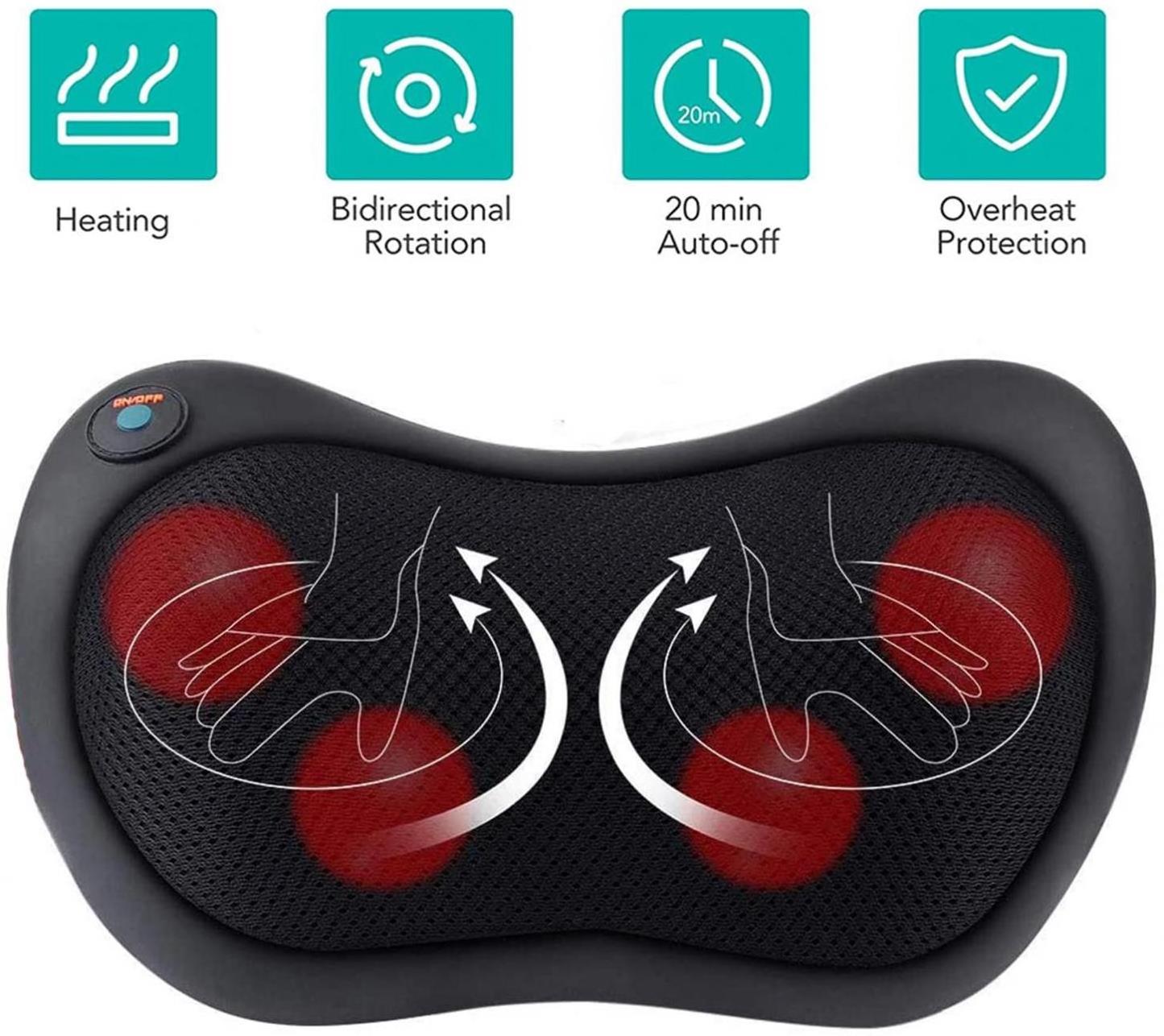 U Shaped Electric Massage Pillow with Heat 204