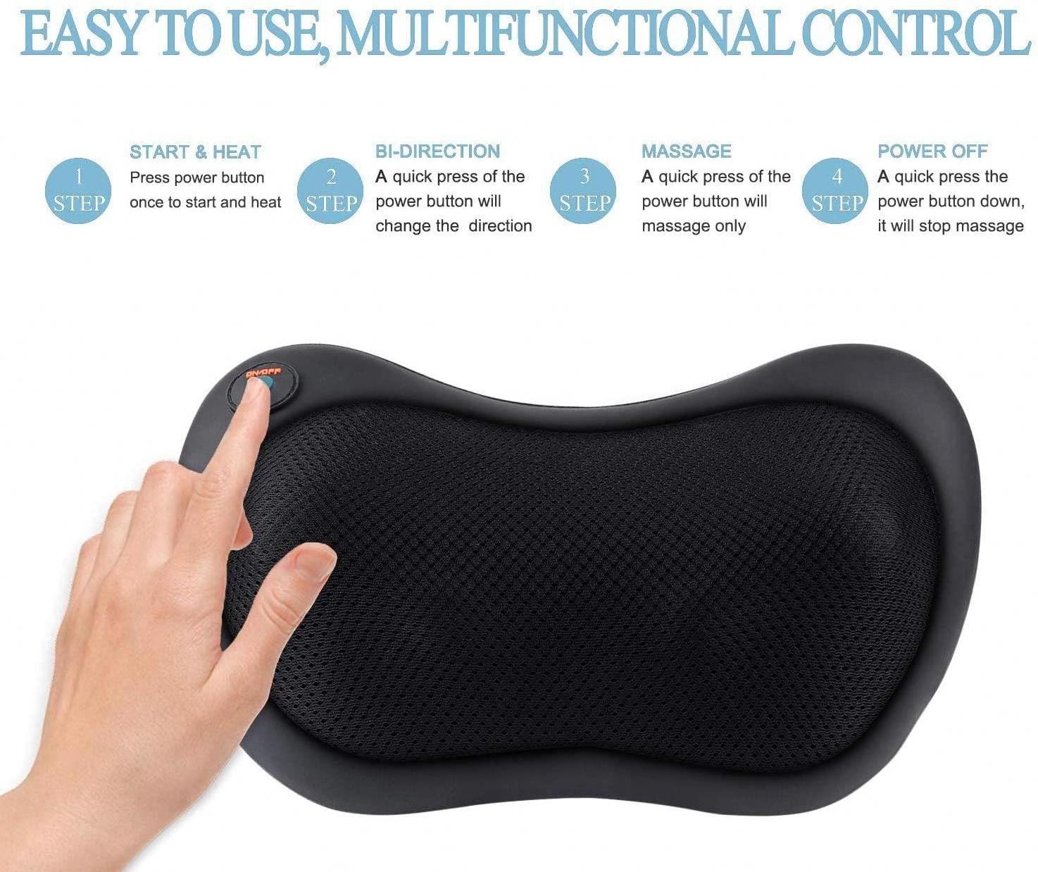 U Shaped Electric Massage Pillow with Heat 204