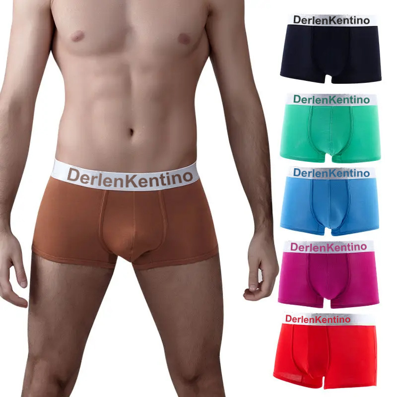 Factory Custom Men's Boxers Men's Underwear Custom Logo Classic Comfortable Cotton Men's Shorts Briefs