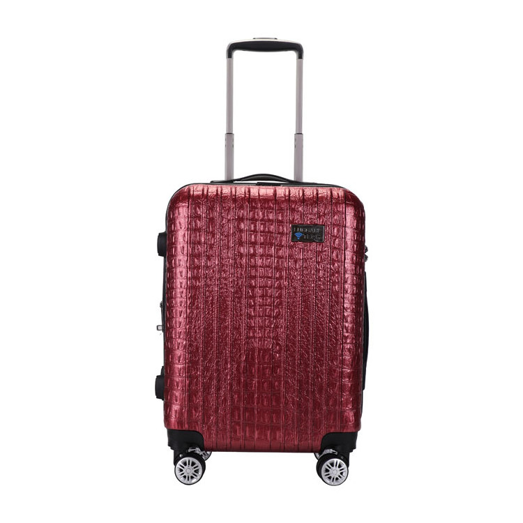 Removable Wheels Hard Shell Logo Travel Trolley Bag Cheap Carry-On Rolling Durable Suitcase ABS Luggage