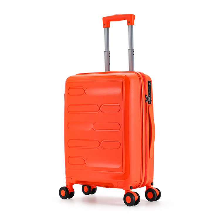 Factory Cheap Lightweight Travelling Trolley Bags Mute Wheels Unbreakable Suitcases For Men Women