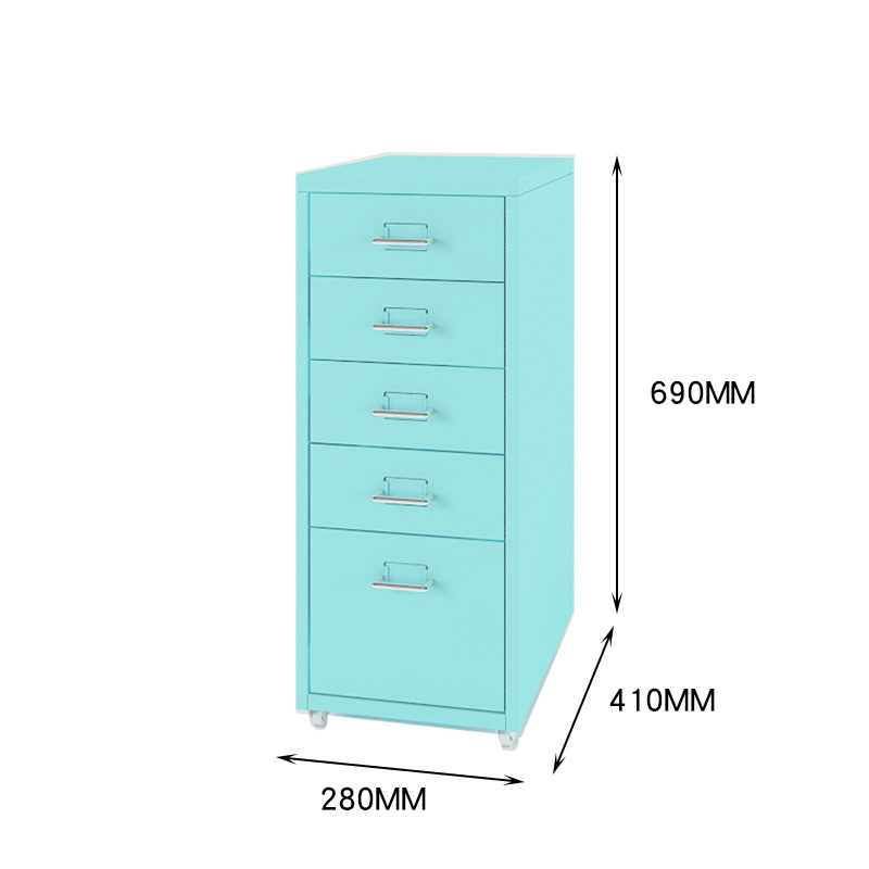 under desk 6 drawer file cabinet organizer/multi drawer cabinet