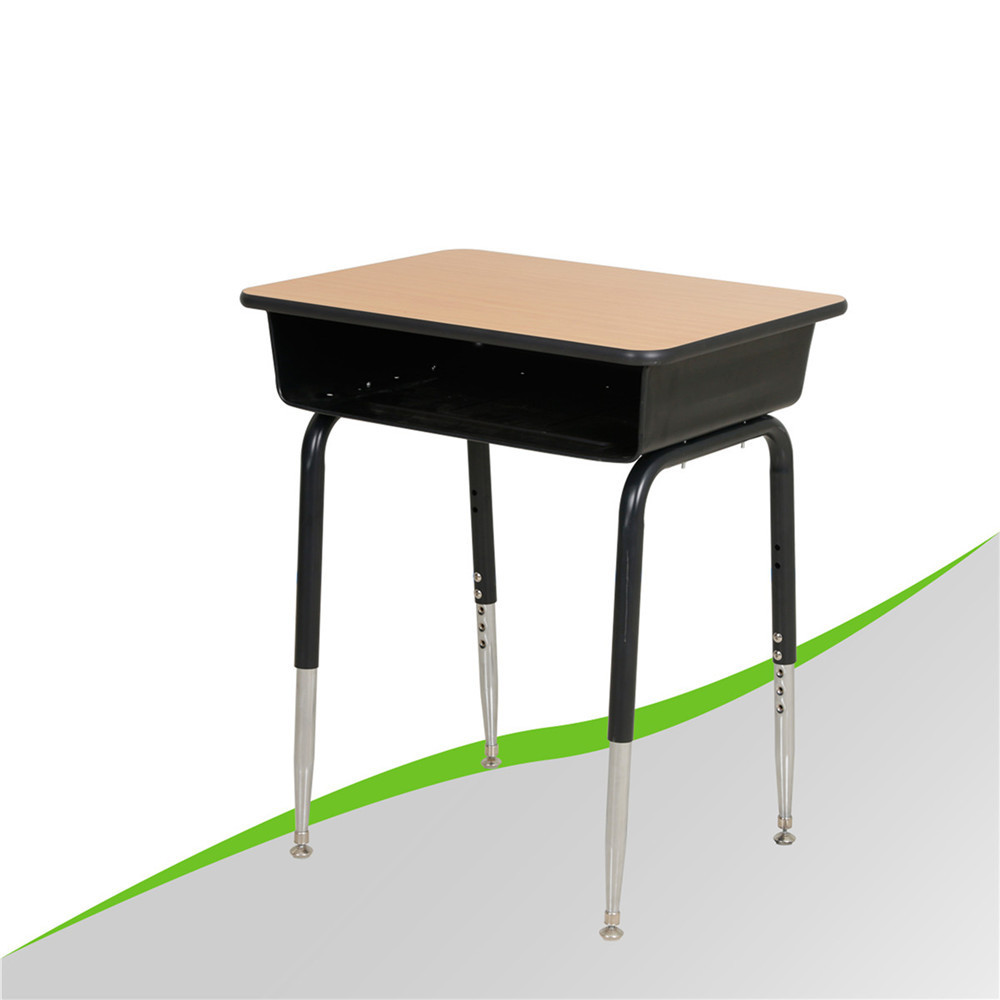 School Furniture Single Study Table and Chair Wholesale