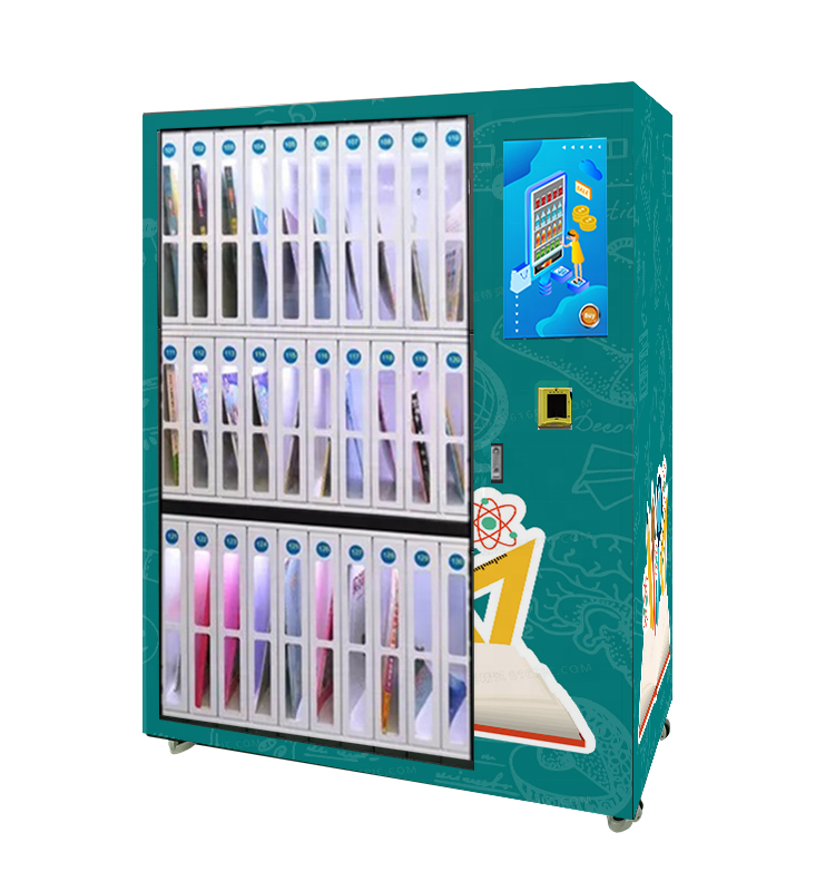 New arrival locker smart vending machine custom with touch screen sale book,newspaper,magazine