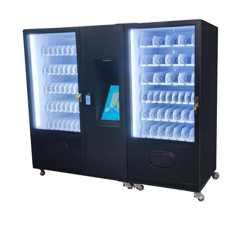 ADA compliant vending machine for selling snack drink with big capacity