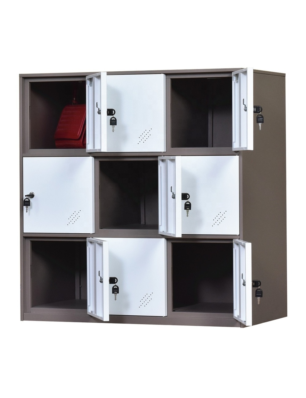 heavy duty steel school storage lockers half height small metal kids lockers for sale