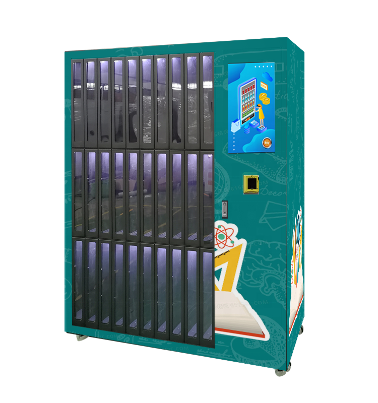 New arrival locker smart vending machine custom with touch screen sale book,newspaper,magazine