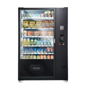 snack drink vending machine with coin operated and E-wallet in the factory