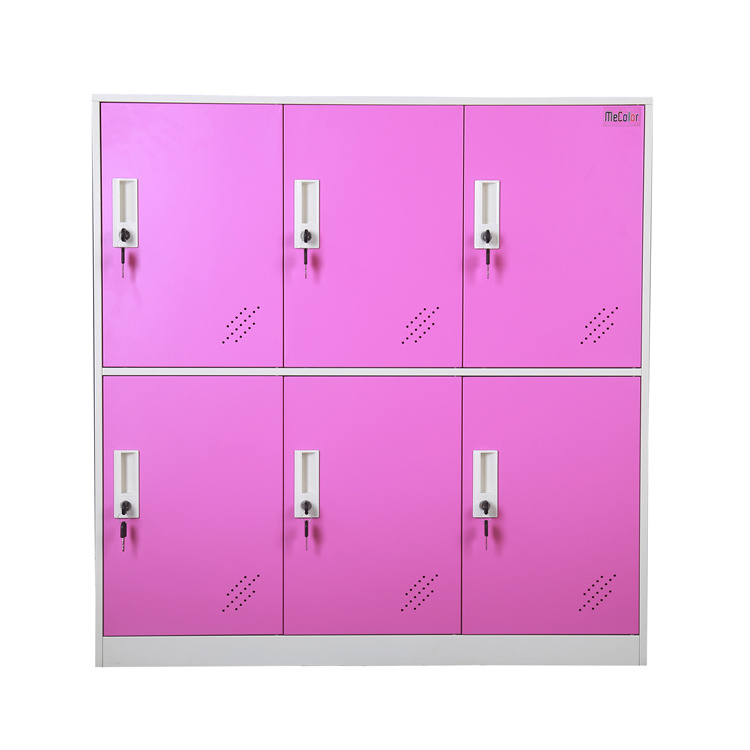 Kids metal storage Locker home Mini Cupboard Locker with Key Lock  Office steel cabinet