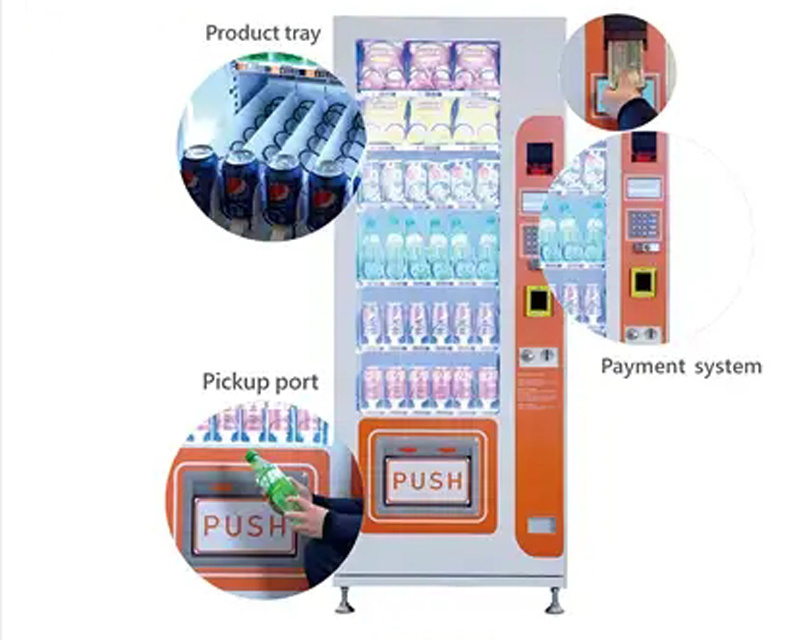 cheap single-door snack drink chocolate Vending Machine for sale