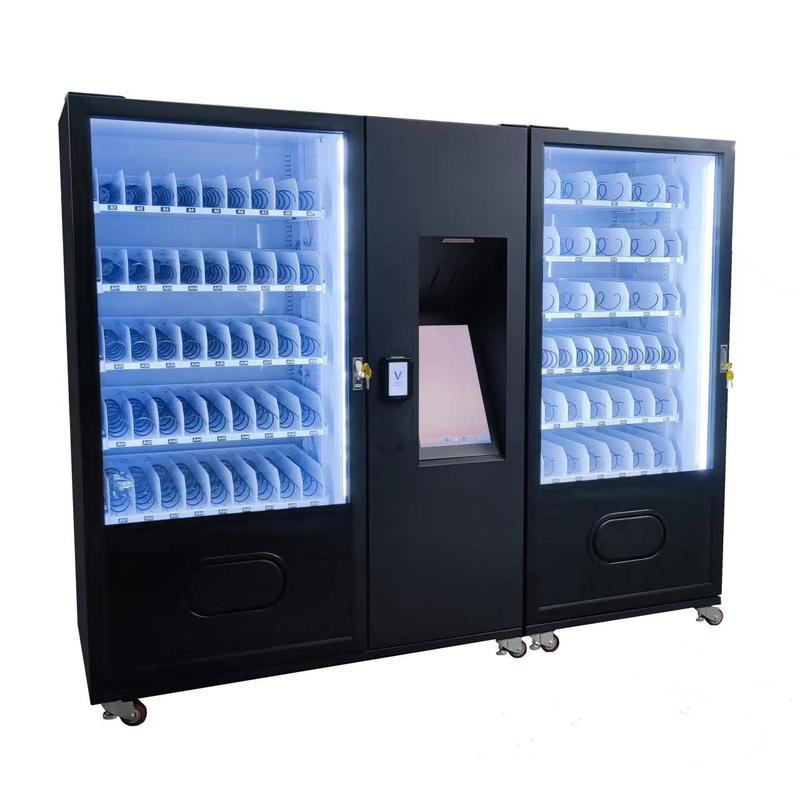 ADA compliant vending machine for selling snack drink with big capacity