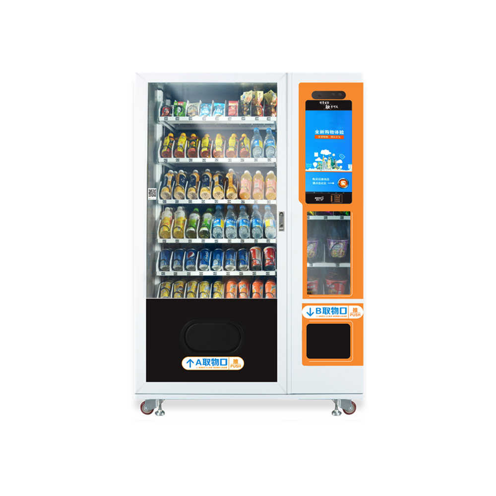 Hot selling cup noodle vending machine  snack and drink vending machine Tennis ball vending machine for sale